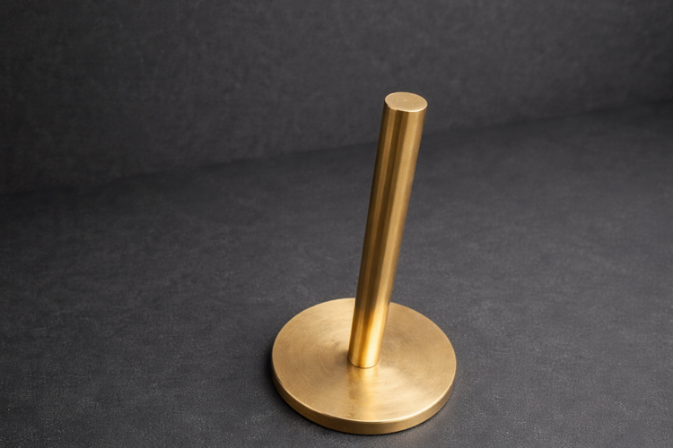 Brass Paper Towel Holder