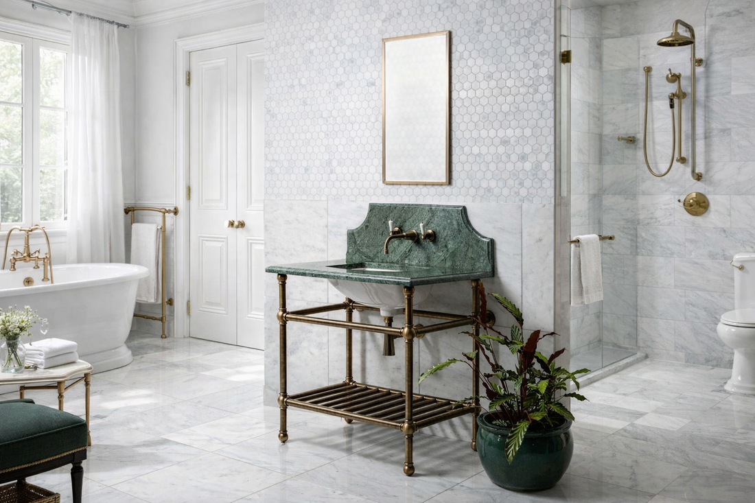 How to Use Console Sinks to Elevate Your Bathroom Designs