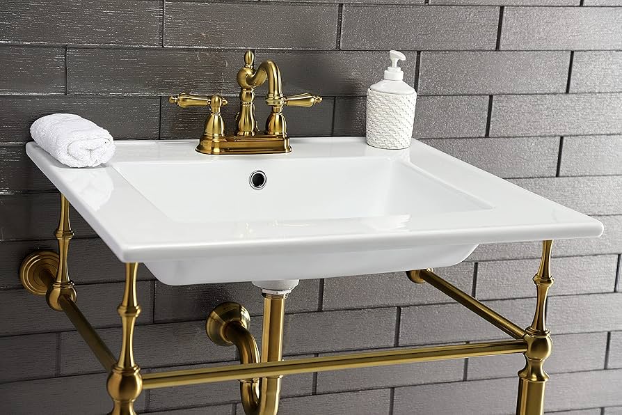 Aged Brass Console Sink: The Living Finish That Makes Your Bathroom Look Curated, Not Decorated