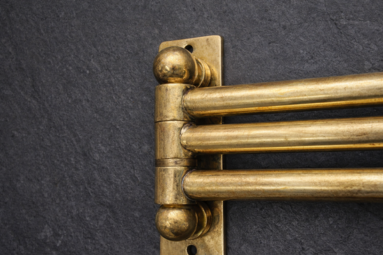Brass Swivel Towel Rack 