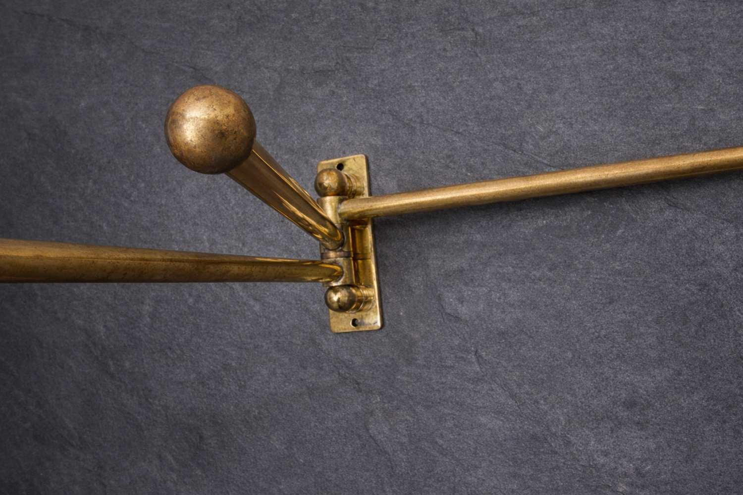 Brass Swivel Towel Rack 