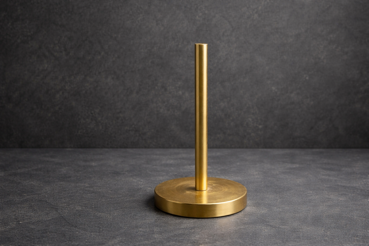 Brass Paper Towel Holder