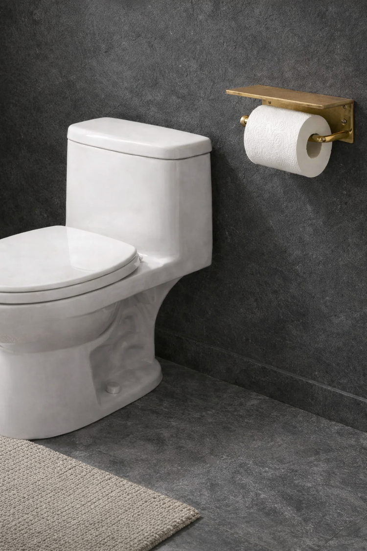 Brass Toilet Paper Holder 