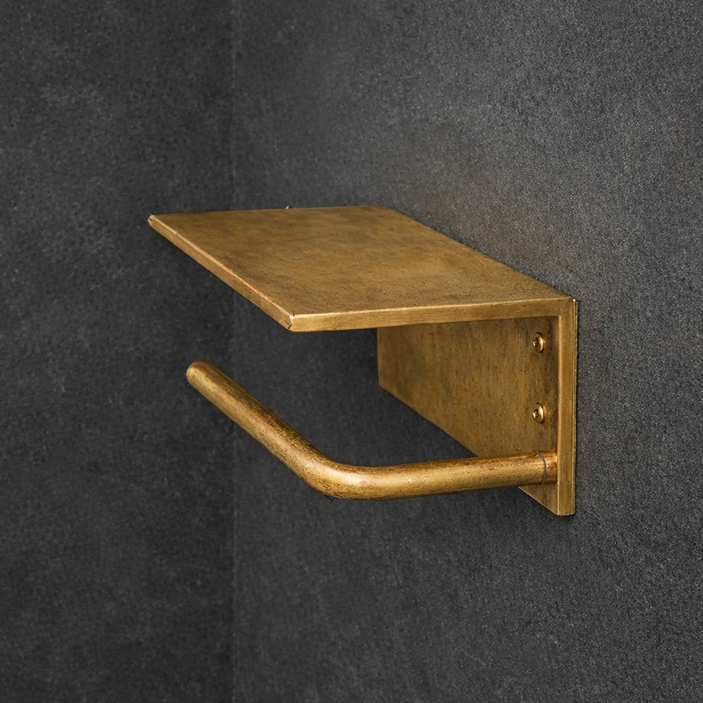 Brass Toilet Paper Holder 